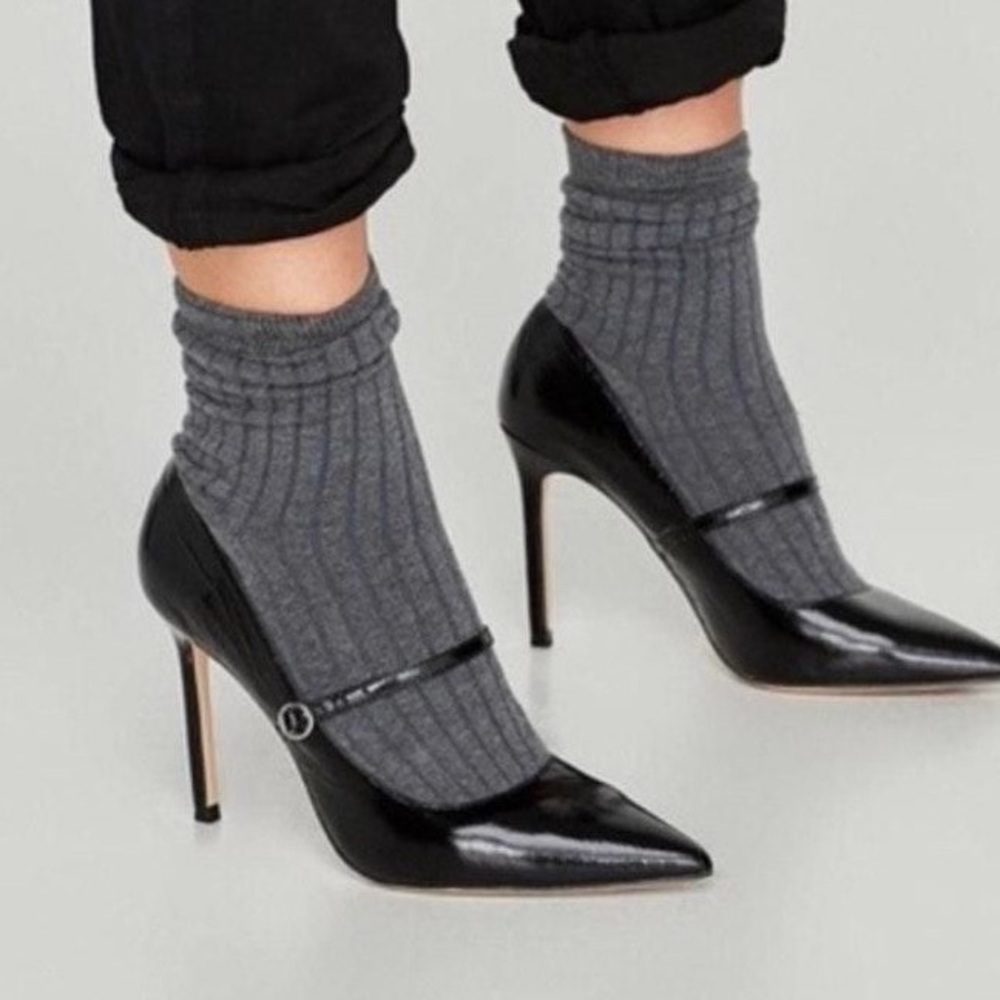 Zara sock heels